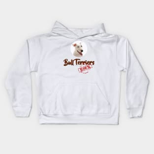 Bull Terriers Rock! Kids Hoodie